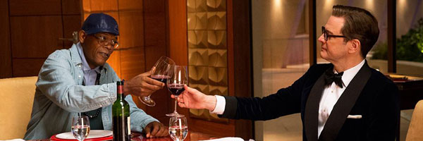 Kingsman cena do jantar com Valentine